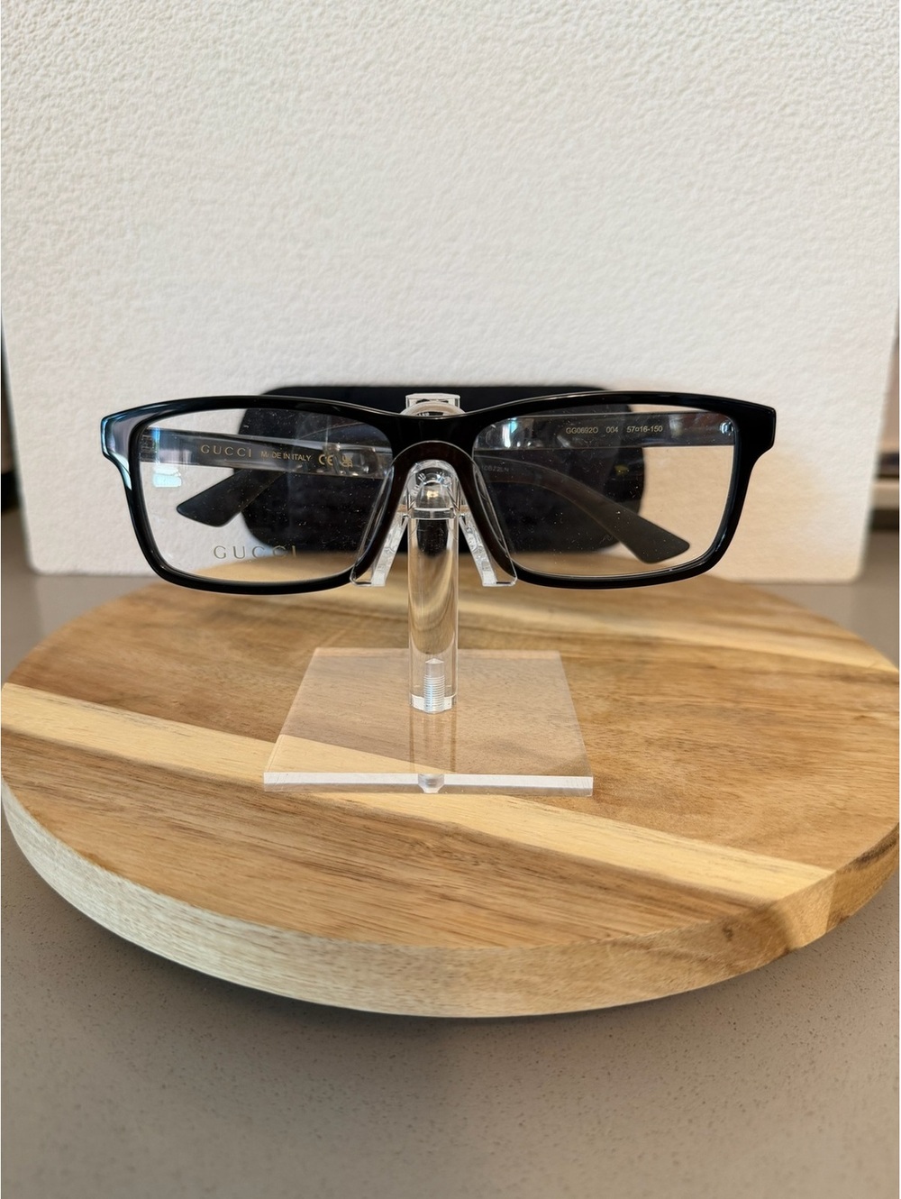 Gucci Eyeglasses Black Size OS
